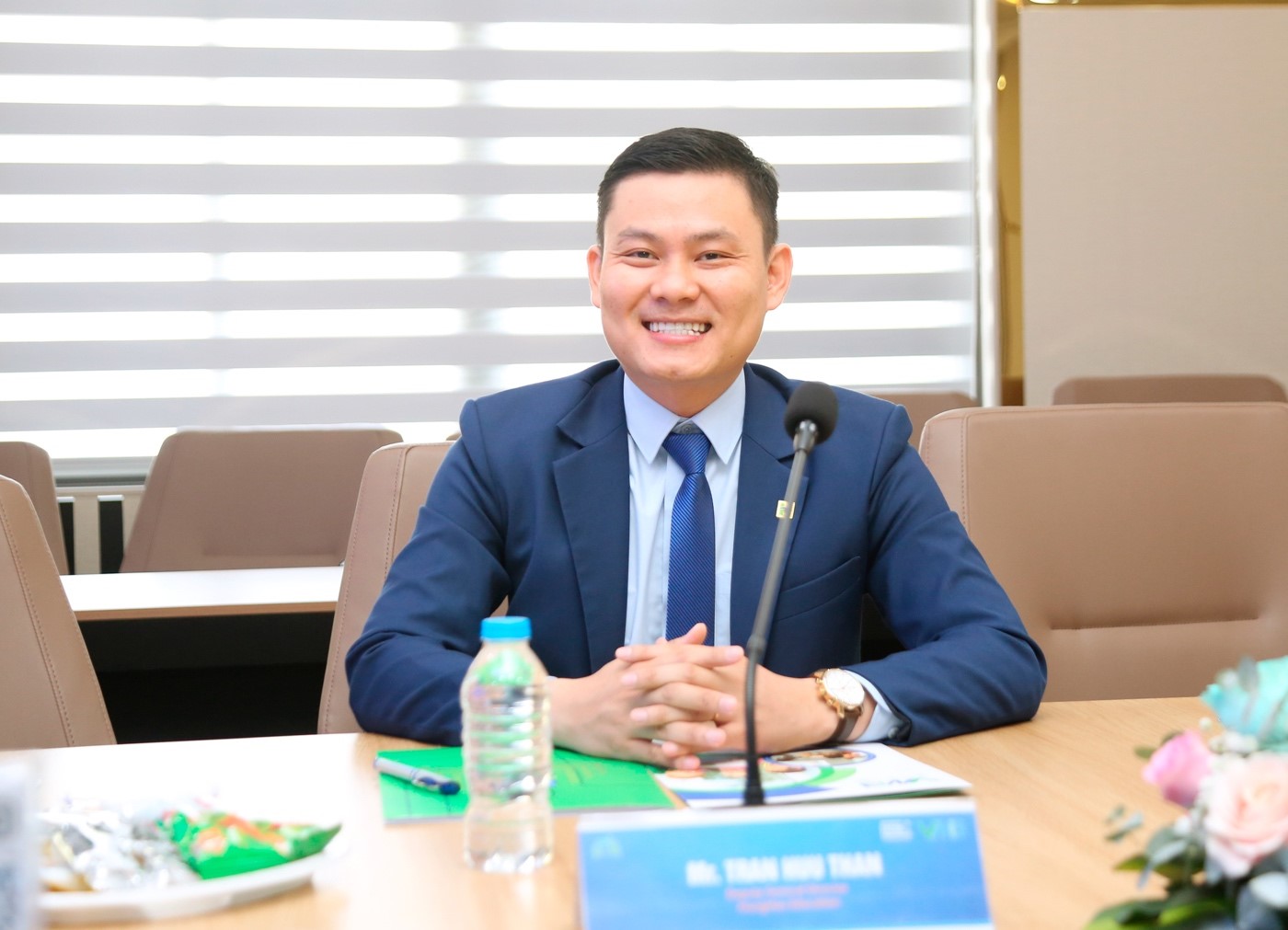 Ông Trần Hữu Thân – PTGĐ Công ty Cổ phần Giáo dục Hùng Hậu