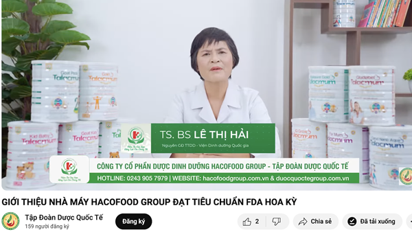 Bác sĩ, chuyên gia quảng cáo thổi phồng công dụng