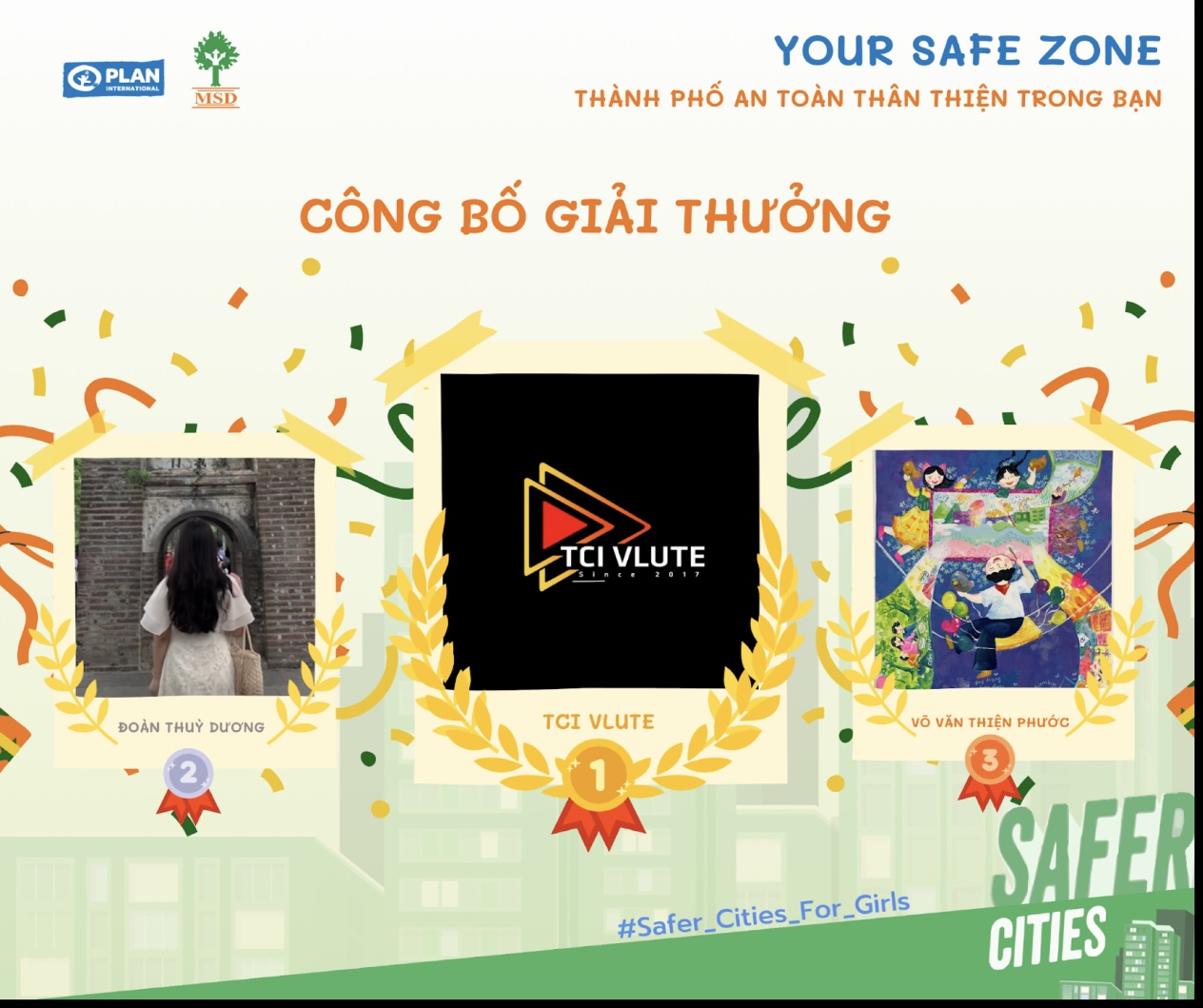 Trường Đại học Sư phạm Kỹ thuật Vĩnh Long đạt giải nhất cuộc thi “Your Safe Zone – Thành phố an toàn thân thiện trong bạn”