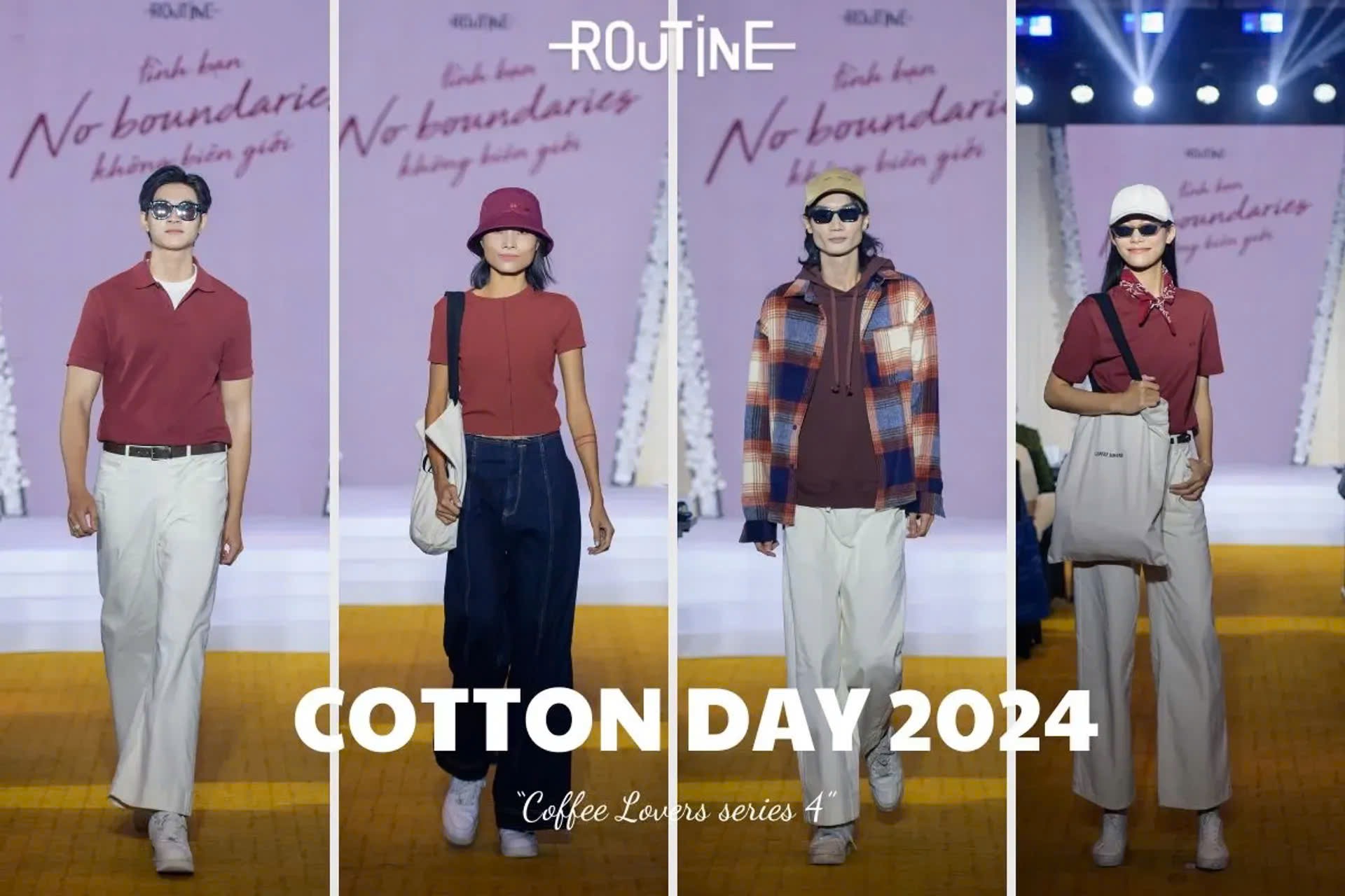 Routine Trở Lại Sàn Runway Cotton Day Lần 3 Với “Coffee Lovers Series 4”