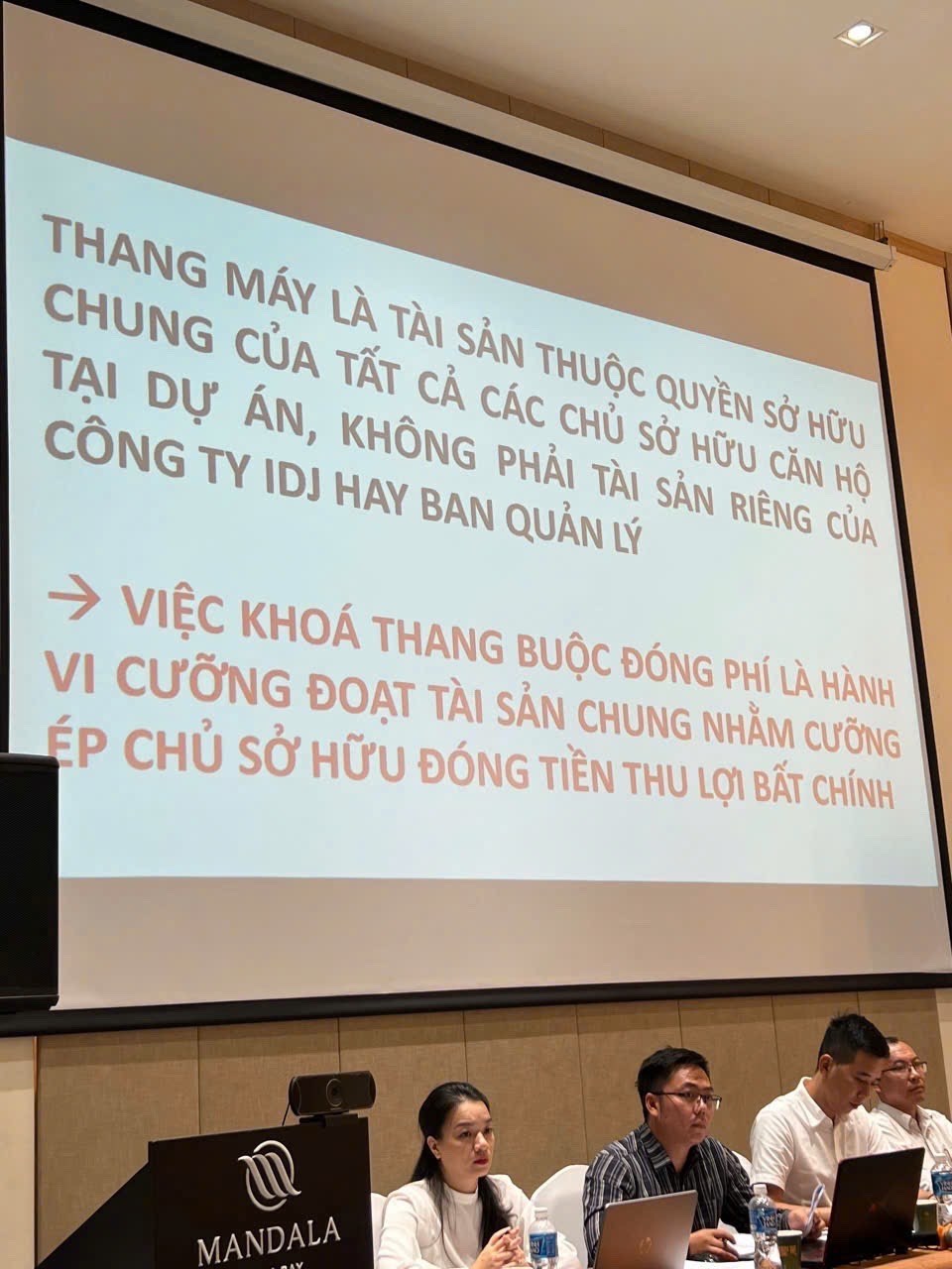 Chủ sở hữu dự án Apec Mũi Né cho rằng công ty Cổ phần Đầu tư IDJ đang thu phí chồng phí trái pháp luật