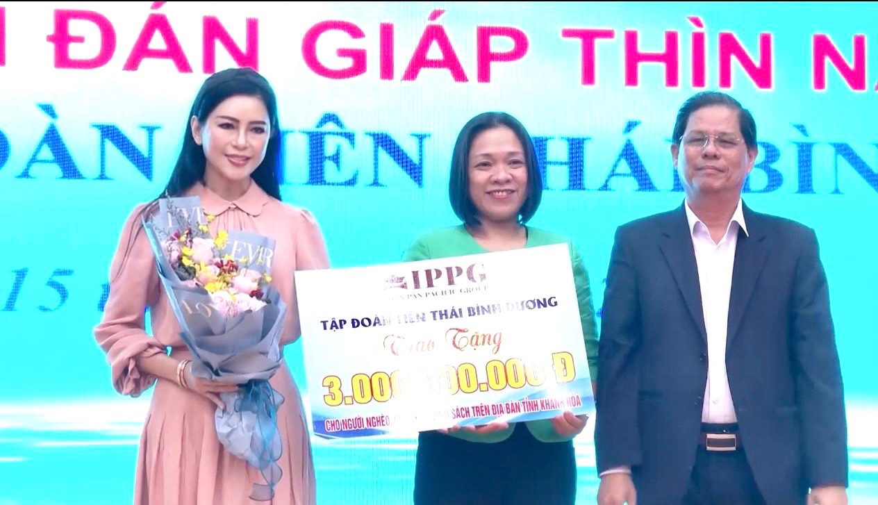 Tập đoàn Liên Thái Bình Dương đóng góp 3 tỷ đồng vào Quỹ Vì người nghèo của tỉnh Khánh Hòa