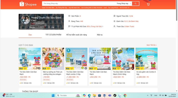 Xử phạt chủ cơ sở kinh doanh trà sữa giảm cân chứa chất cấm