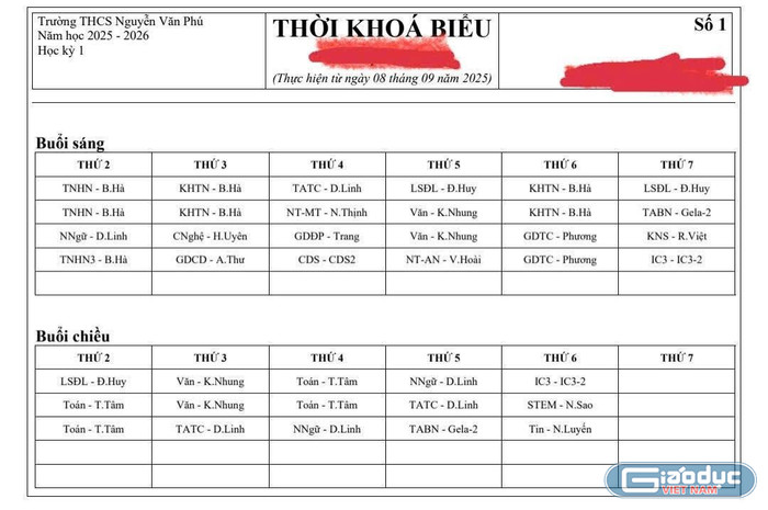 THCS Nguyễn Văn Phú: Có 42/1.249 HS không học chương trình liên kết, được công ty chiết khấu 10% 