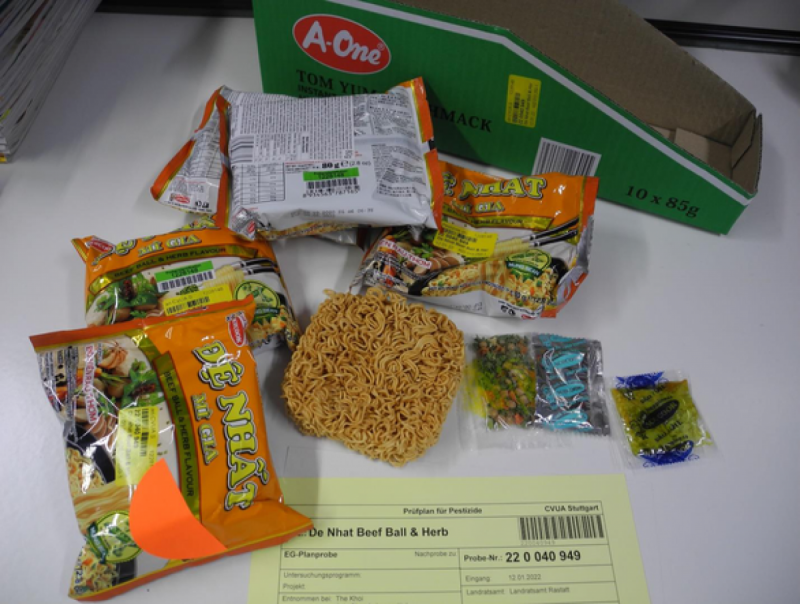 Lại Acecook Việt Nam bị hệ thống thông báo an toàn thực phẩm Liên minh Châu Âu cảnh báo