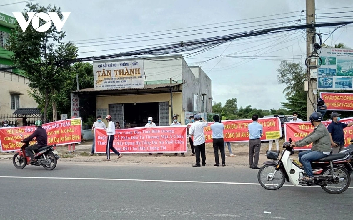 Phương án xử lý cho khách hàng Dự án khu nhà ở Suối Giữa, TP.HCM