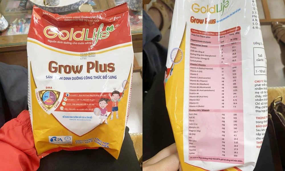 Phụ huynh đòi đổi sữa cho con khi thấy sữa 